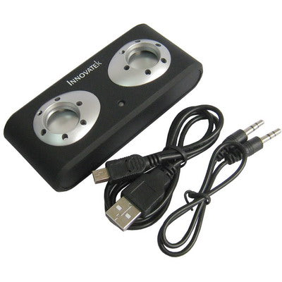 Innovatek LJ-828 Mini rechargeable speaker with TF Card Reader(Black)