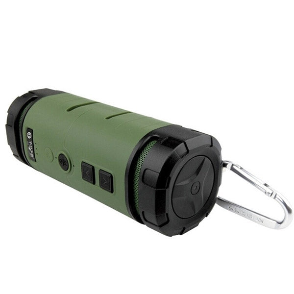 Portable Outdoor Waterproof Shockproof Anti-scratch Bluetooth Stereo Audio Sound Speaker with Hook for iPhone / Samsung / HTC, Support Hands-free