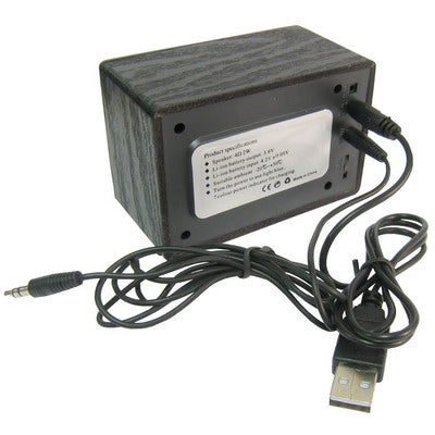 Mini Portable Speaker With Rechargeable Battery(Black)