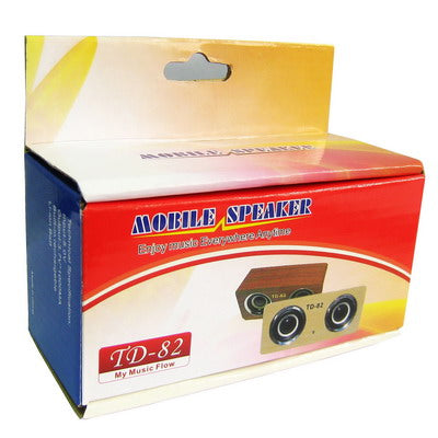 Mobile Speaker With Rechargeable Battery(Yellow)