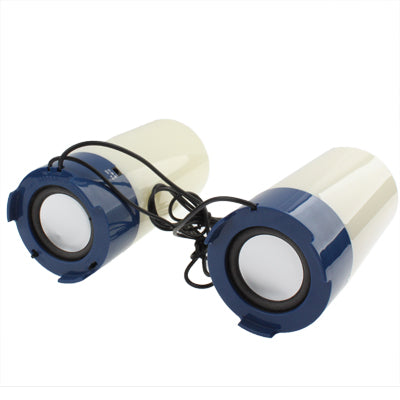 Mini- Stereo Light-emitting Speaker, (Red + Green + Blue Combination of Colorful Lights)