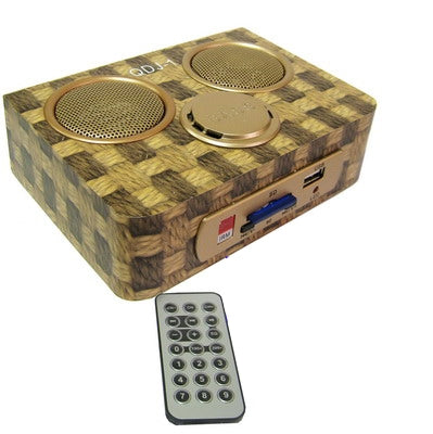 Sound Box with Card Reader, Rechargeable Li-Battery QDJ-1