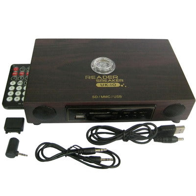 Multi-function Mobile Speaker with Card reader, built in Rechargeable Li-ion Battery