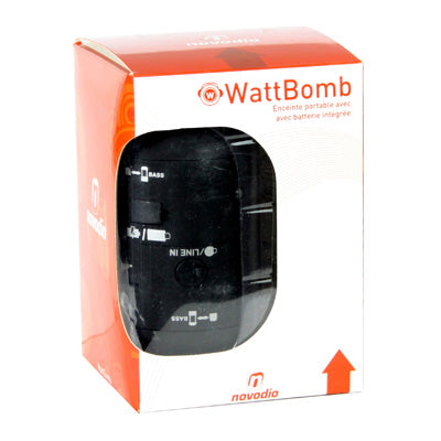 Novodio WattBomb Mini Speaker, Support TF Card, Built-in Rechargeable Li-ion Battery