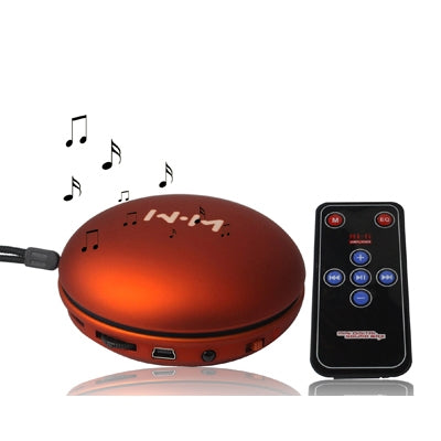 Portable Speaker with Remote control, Support FM Radio, TF Card Reader, Built in Rechargeable Li-ion Battery