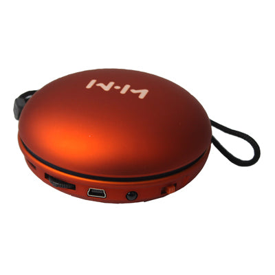 Portable Speaker with Remote control, Support FM Radio, TF Card Reader, Built in Rechargeable Li-ion Battery