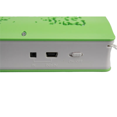 Portable Mini MP3 Speaker, FM Radio, with TF /USB Host/ FM, Built in Rechargeable Li-ion Battery(Green)