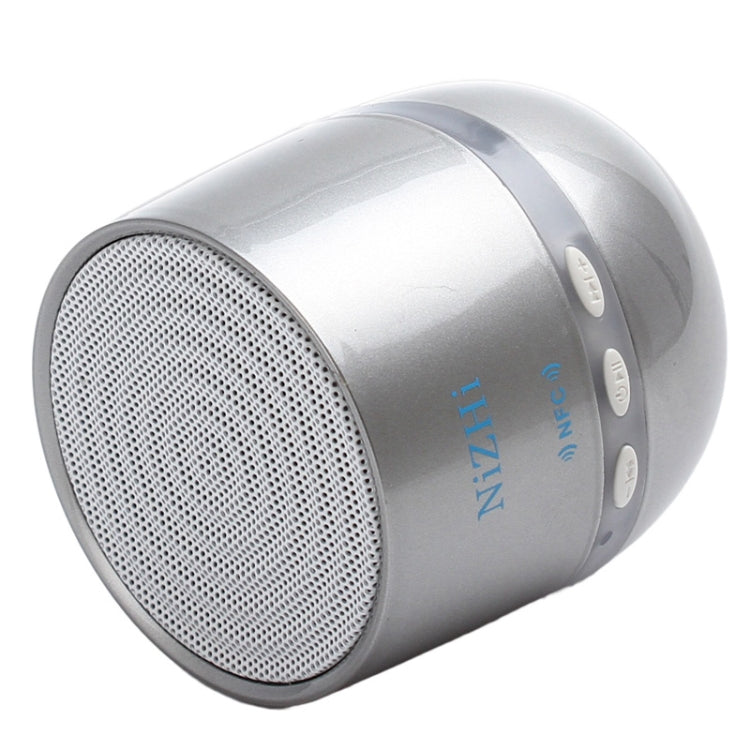 NiZHi Mini NFC Bluetooth Speaker with LED Flashing Light, Support Hands-free Call / Intelligent Voice
