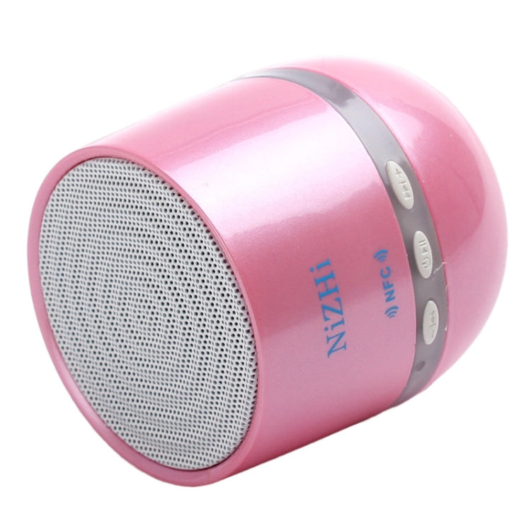 NiZHi Mini NFC Bluetooth Speaker with LED Flashing Light, Support Hands-free Call / Intelligent Voice