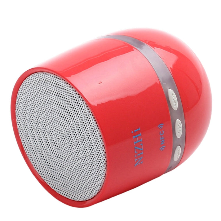 NiZHi Mini NFC Bluetooth Speaker with LED Flashing Light, Support Hands-free Call / Intelligent Voice