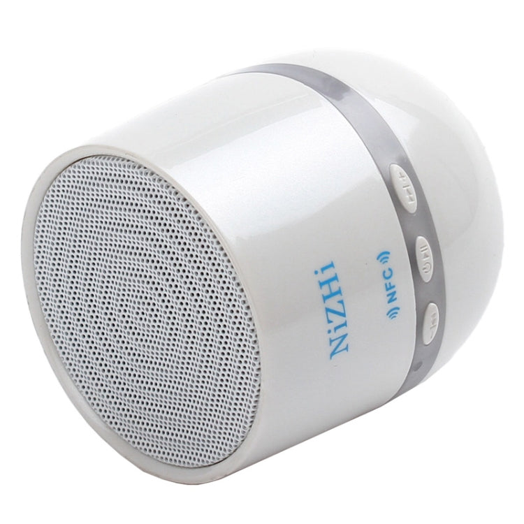 NiZHi Mini NFC Bluetooth Speaker with LED Flashing Light, Support Hands-free Call / Intelligent Voice