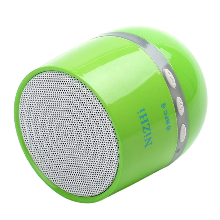 NiZHi Mini NFC Bluetooth Speaker with LED Flashing Light, Support Hands-free Call / Intelligent Voice