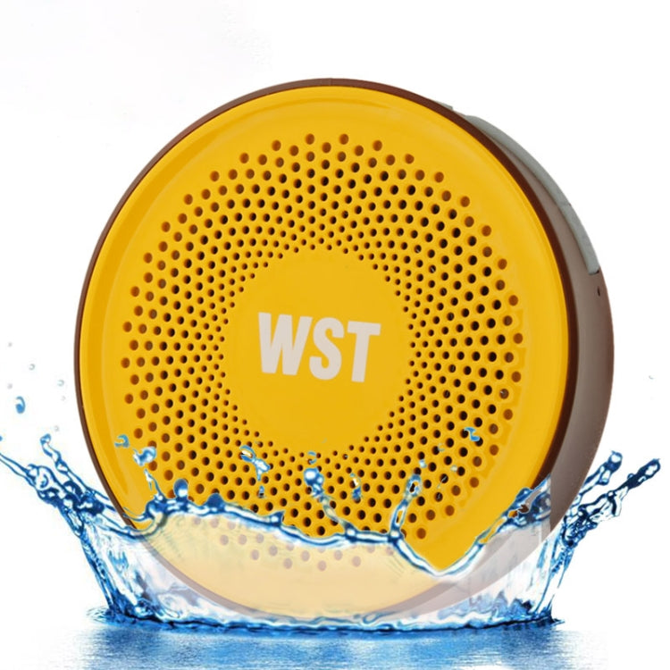 Intrepid Series Waterproof Bluetooth Speaker with Suction Cup for iPad / iPhone / Other Bluetooth Mobile Phone, Support Handfree Function, Splash-proof Level: IPX4, WST-827