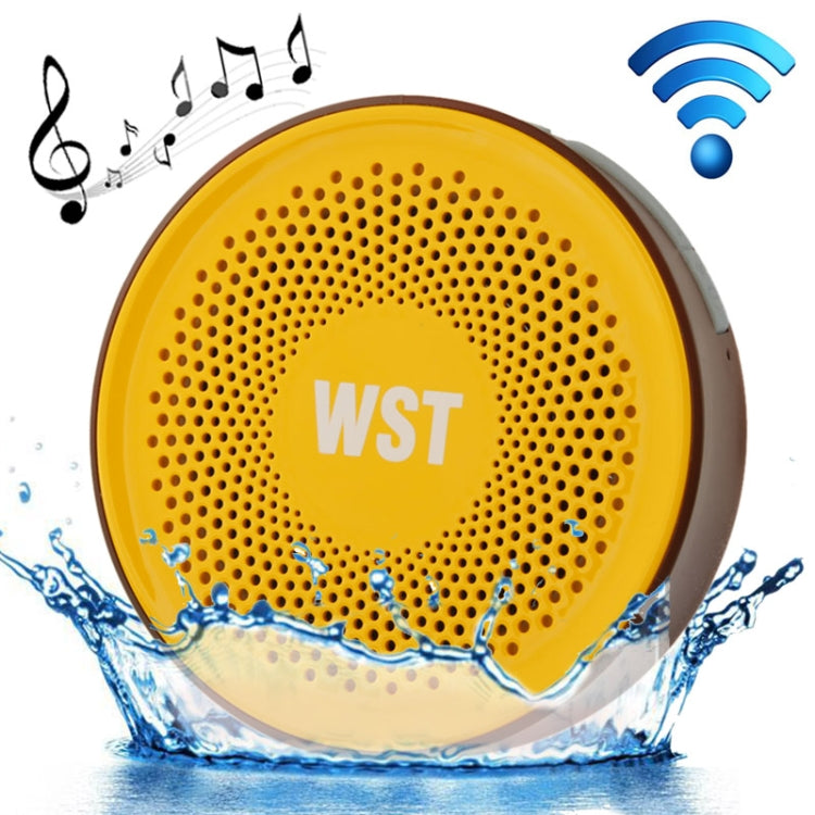 Intrepid Series Waterproof Bluetooth Speaker with Suction Cup for iPad / iPhone / Other Bluetooth Mobile Phone, Support Handfree Function, Splash-proof Level: IPX4, WST-827