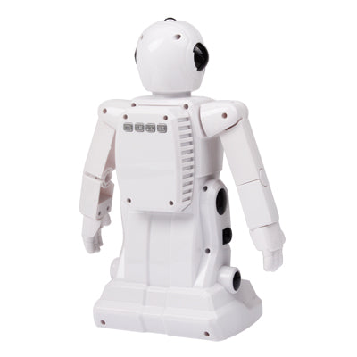 3 in 1 Multi-function Robot Speaker Support FM Radio / TF Card Function(White)