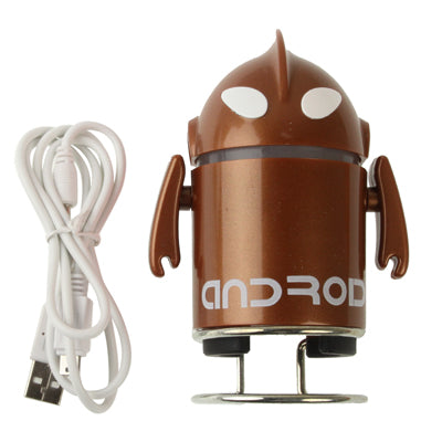 Ultraman Style Mini Speaker with Card Reader, FM Radio, Built-in Rechargeable Li-ion Battery, Support TF Card