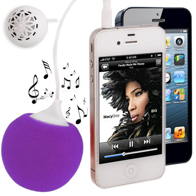 Audio Dock / Mini Stereo Speaker, Built-in Rechargeable Battery, Suitable for All Devices with 3.5mm Audio Jack