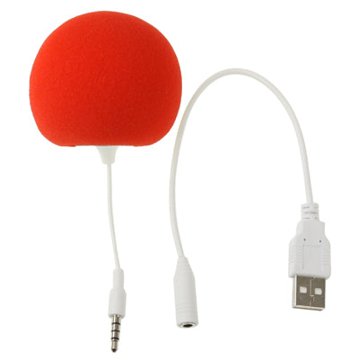 Audio Dock / Mini Stereo Speaker, Built-in Rechargeable Battery, Suitable for All Devices with 3.5mm Audio Jack