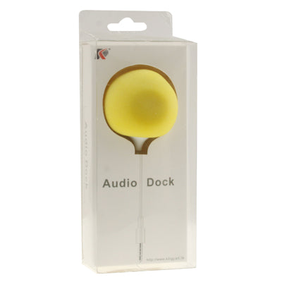 Audio Dock / Mini Stereo Speaker, Built-in Rechargeable Battery, Suitable for All Devices with 3.5mm Audio Jack
