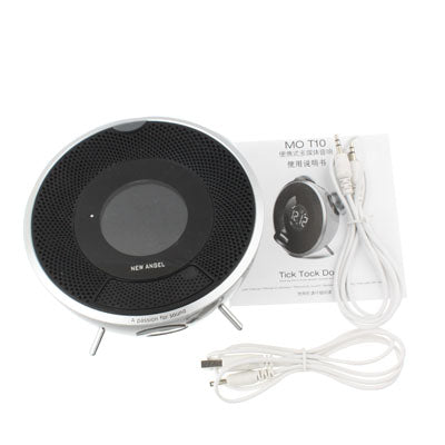 Alarm Clock Shape LCD Display Speaker, Support TF Card / U Disk Reader & FM Radio / Calendar / Time / Alarm Clock for iPhone / iPod / MP4 / the other Audio Devices
