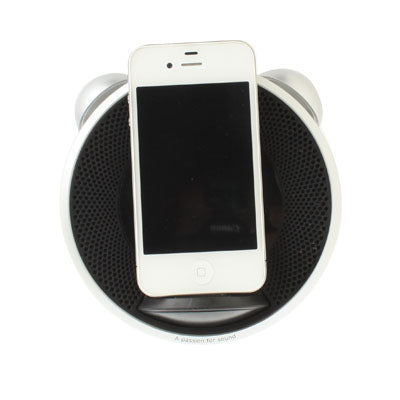 Alarm Clock Shape LCD Display Speaker, Support TF Card / U Disk Reader & FM Radio / Calendar / Time / Alarm Clock for iPhone / iPod / MP4 / the other Audio Devices