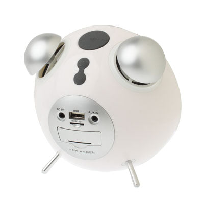 Alarm Clock Shape LCD Display Speaker, Support TF Card / U Disk Reader & FM Radio / Calendar / Time / Alarm Clock for iPhone / iPod / MP4 / the other Audio Devices