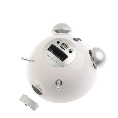 Alarm Clock Shape LCD Display Speaker, Support TF Card / U Disk Reader & FM Radio / Calendar / Time / Alarm Clock for iPhone / iPod / MP4 / the other Audio Devices