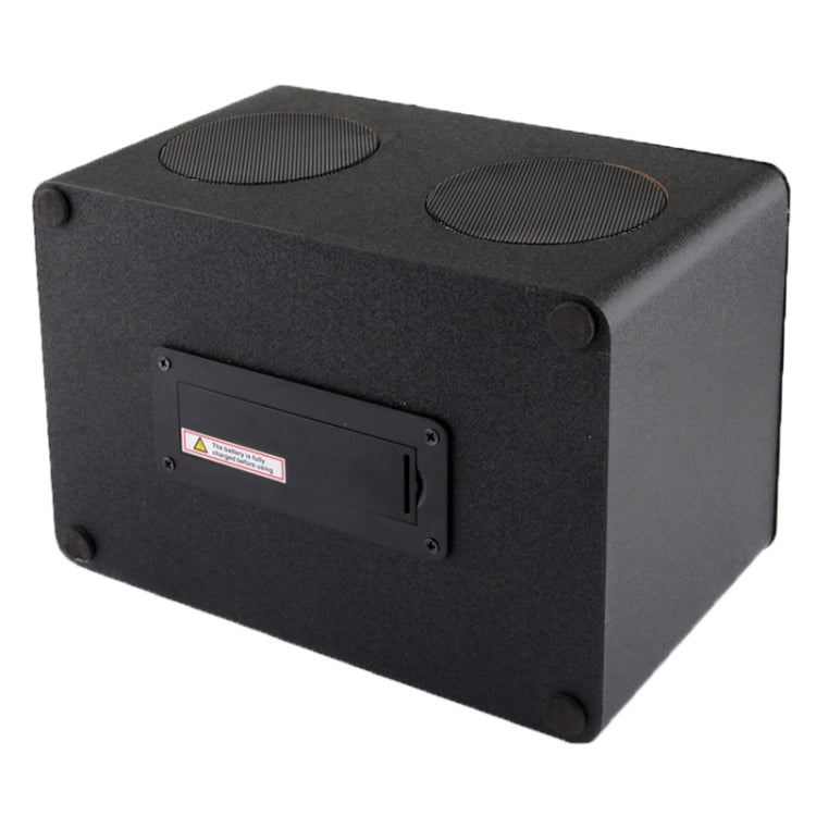 Portable Digital Touch Screen Speaker with FM Radio and Remote Controller, Support TF Card, Compatible with MP3 / MP4 / iPad / iPod / iPhone / PSP / Computer PC / Network, KR-7400 (Black)