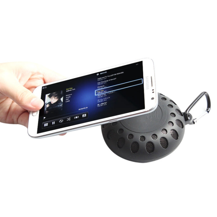 BTS-25OK Outdoor Sports Portable Waterproof Bluetooth Speaker with Hang Buckle, Hands-free Call, NFC Function, BTS-25OK