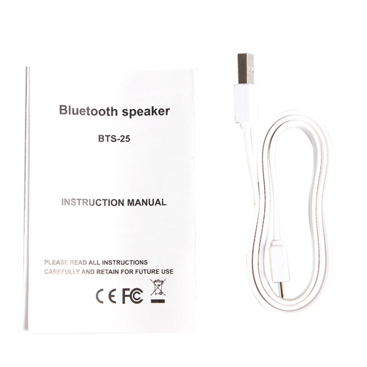 BTS-25OK Outdoor Sports Portable Waterproof Bluetooth Speaker with Hang Buckle, Hands-free Call, NFC Function, BTS-25OK