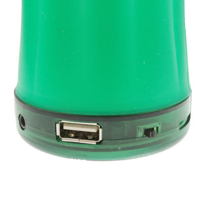 Coke Bottle Shape Card Reader Speaker with FM Radio, Support