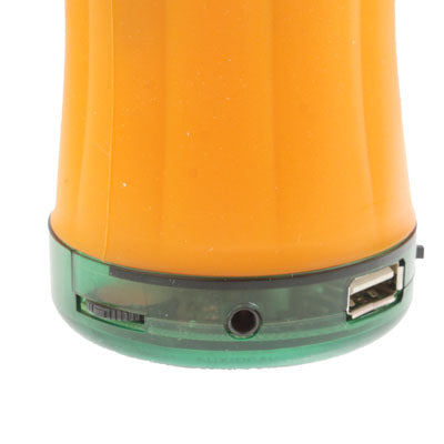 Coke Bottle Shape Card Reader Speaker with FM Radio, Support