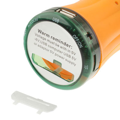 Coke Bottle Shape Card Reader Speaker with FM Radio, Support