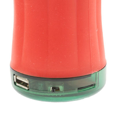 Coke Bottle Shape Card Reader Speaker with FM Radio, Support