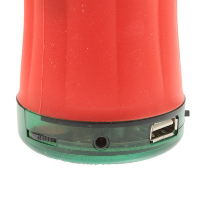 Coke Bottle Shape Card Reader Speaker with FM Radio, Support