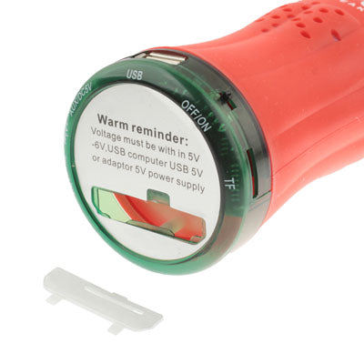 Coke Bottle Shape Card Reader Speaker with FM Radio, Support