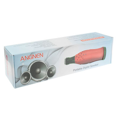 Coke Bottle Shape Card Reader Speaker with FM Radio, Support