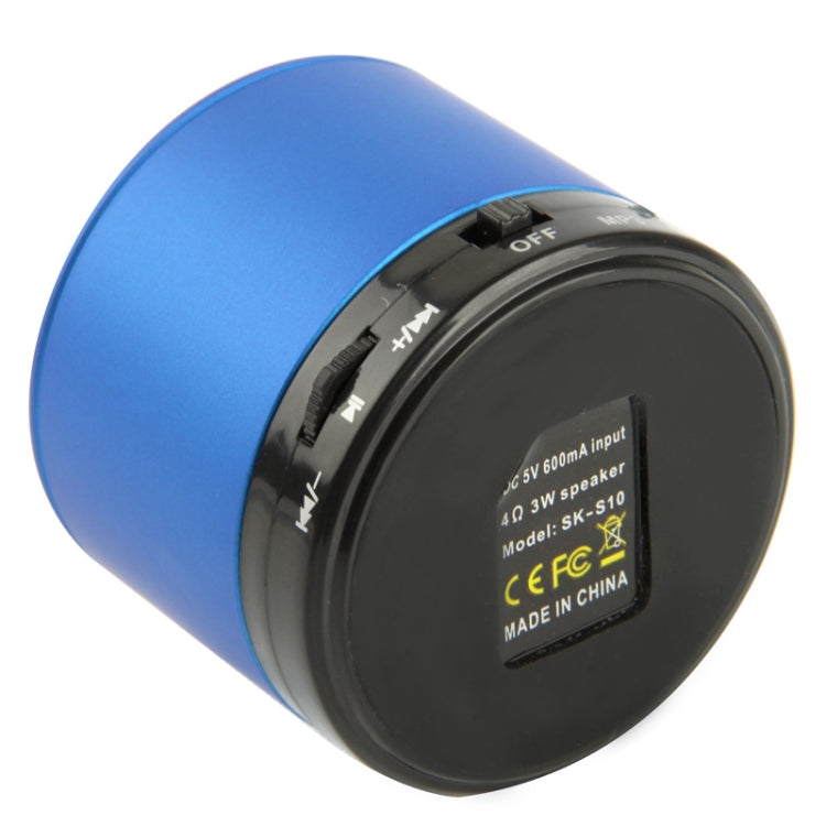 S10 Mini Bluetooth Speaker, Built-in Rechargeable Battery, Support Handsfree Call
