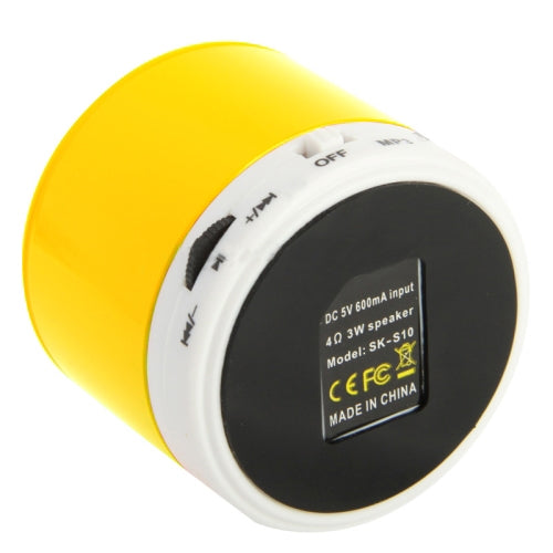 S10 Mini Bluetooth Speaker, Built-in Rechargeable Battery, Support Handsfree Call