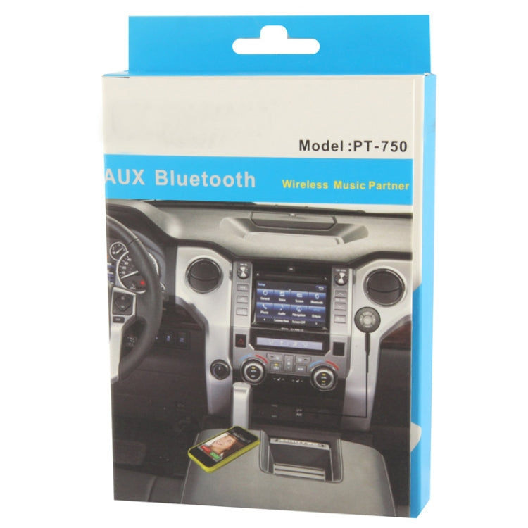 Bluetooth Music Partner / AUX Wireless Mini Speaker, Support Handsfree / FM Radio / TF Card / USB Flash Disk, PT-750 (Black)