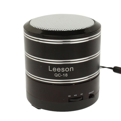 QC-18 Card Reader Speaker with FM Radio and LED Light