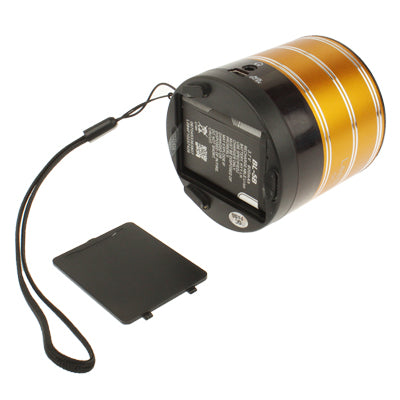 QC-18 Card Reader Speaker with FM Radio and LED Light