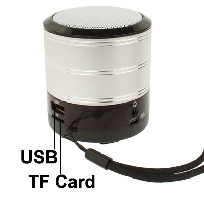 QC-18 Card Reader Speaker with FM Radio and LED Light