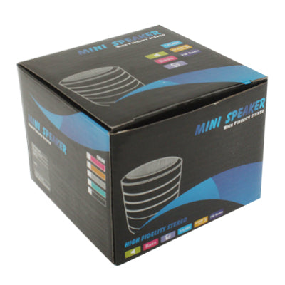 QC-18 Card Reader Speaker with FM Radio and LED Light
