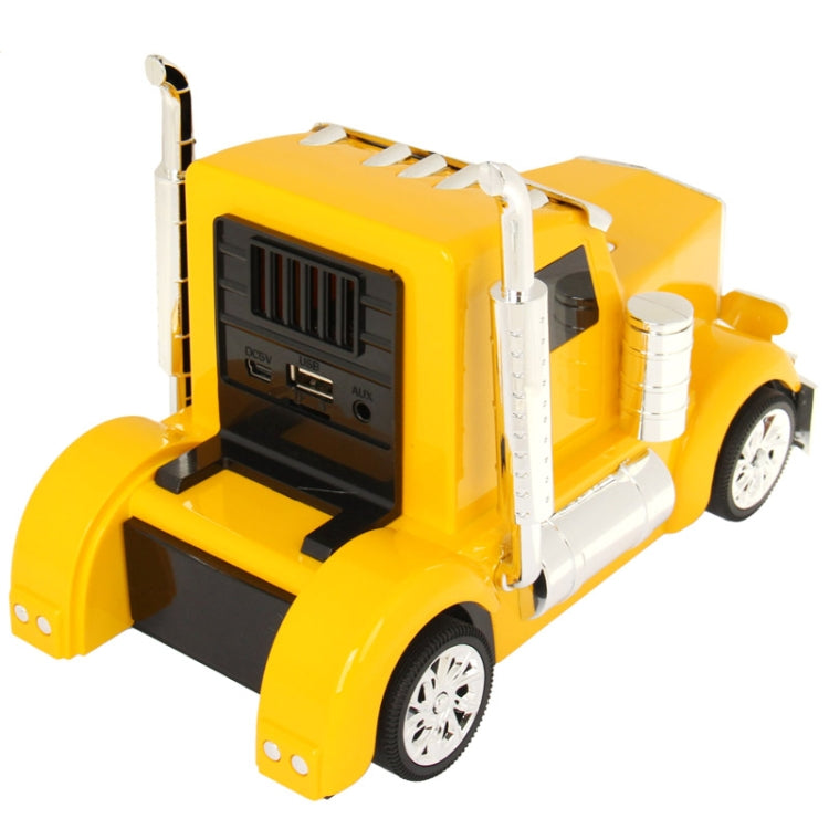 HY-T24, Truck Shape Portable Digital Speaker with FM Radio, Support USB Flash Disk & TF Card Memory