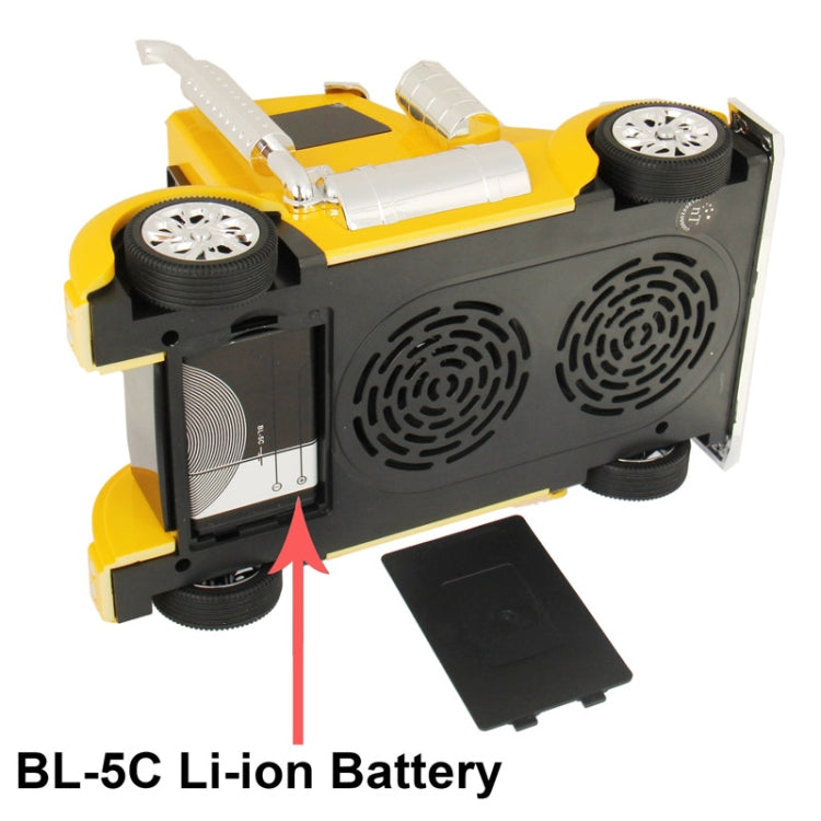 HY-T24, Truck Shape Portable Digital Speaker with FM Radio, Support USB Flash Disk & TF Card Memory