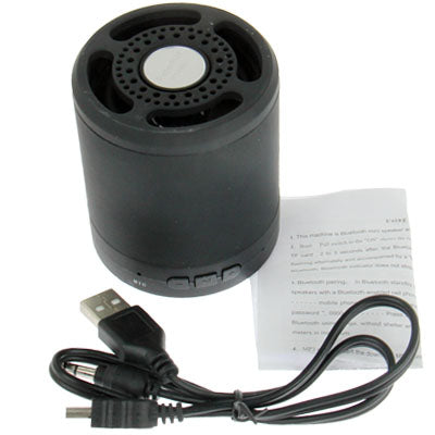 Bluetooth 2.1 Mini Speaker with MIC and FM Function, Support TF Card, Size: 70 x 60mm