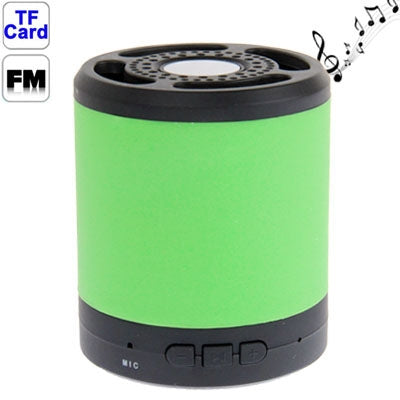 Bluetooth 2.1 Mini Speaker with MIC and FM Function, Support TF Card, Size: 70 x 60mm