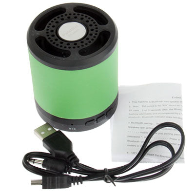 Bluetooth 2.1 Mini Speaker with MIC and FM Function, Support TF Card, Size: 70 x 60mm
