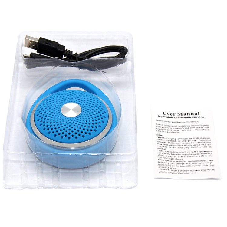 Outdoor Sports Hike Bicycle Portable Bluetooth Handsfree Speaker Mic Music, Support TF Card (Not include Hang Buckle)